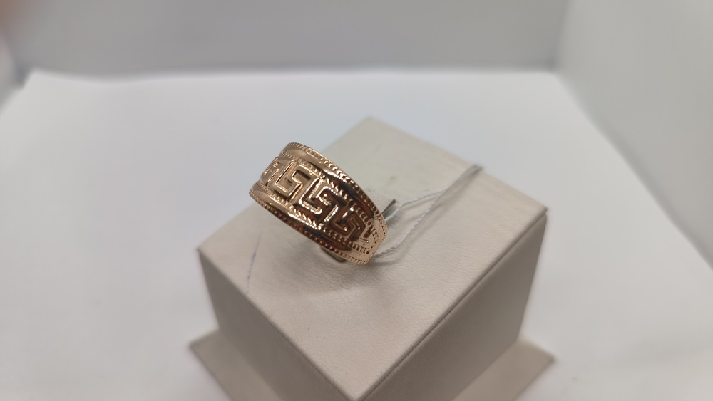 012716 КОЛЬЦО БЕЗ КАМНЯ (Au 585)