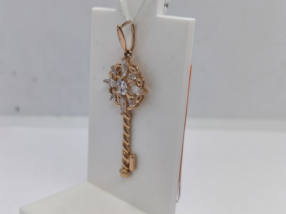 ПОДВЕСКА С КАМНЯМИ (Au 585)