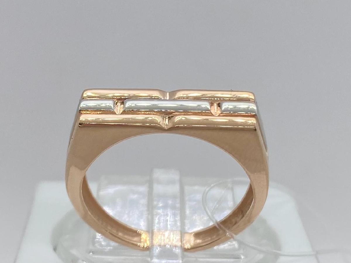 КОЛЬЦО ПЕЧАТКА без камня (Au 585)