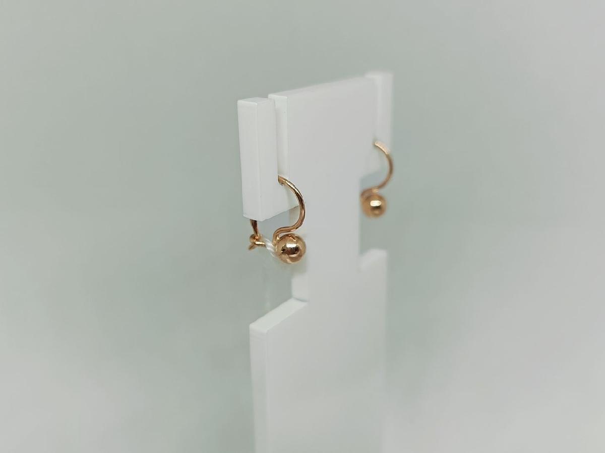 СБКМ585 СЕРЬГИ БЕЗ КАМНЯ (Au 585)