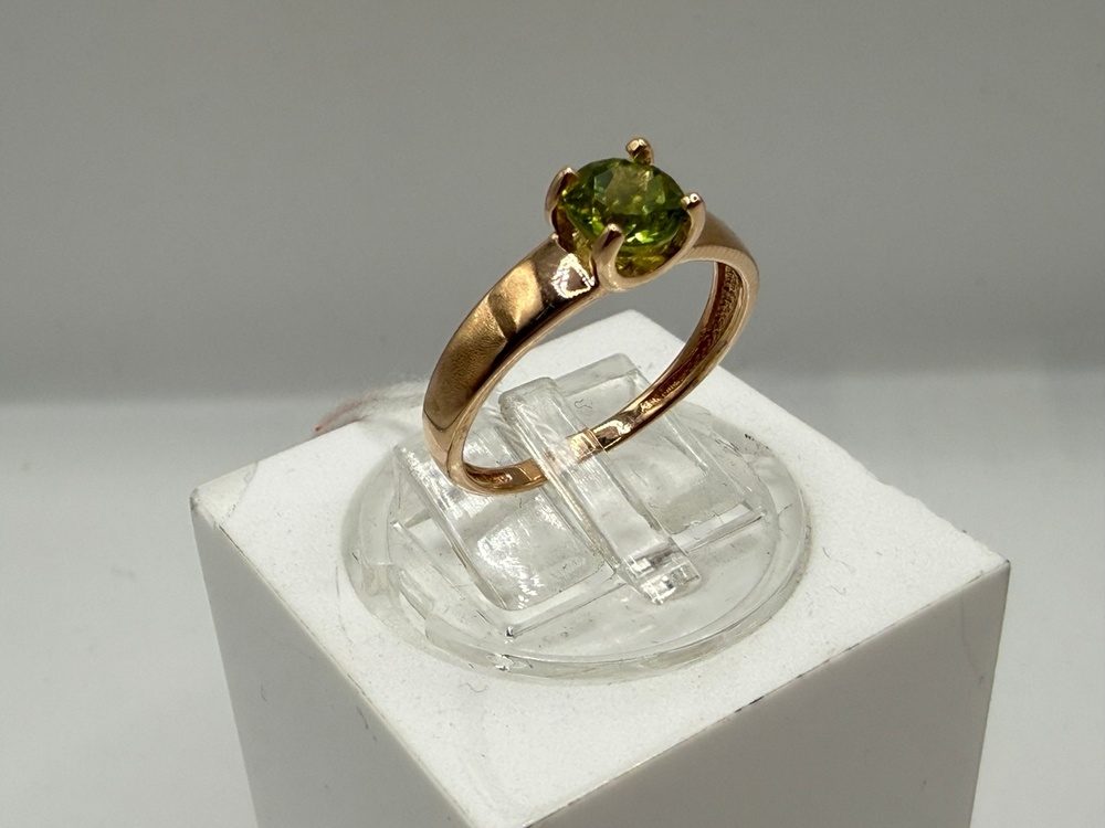 КОЛКМ585 КОЛЬЦО С КАМНЕМ (Au 585)