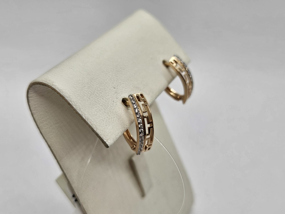 СЕРЬГИ С КАМНЯМИ (Au 585)