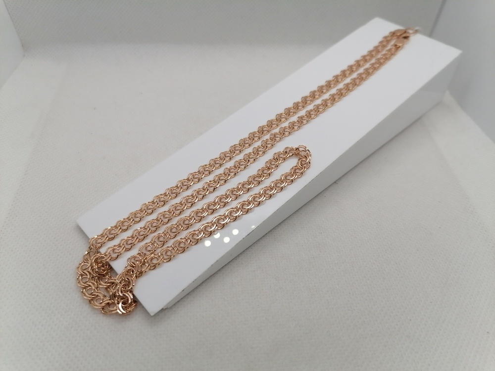 ЦЕПЬ ПОЛНОВЕСНАЯ Бисмарк (Au 585)