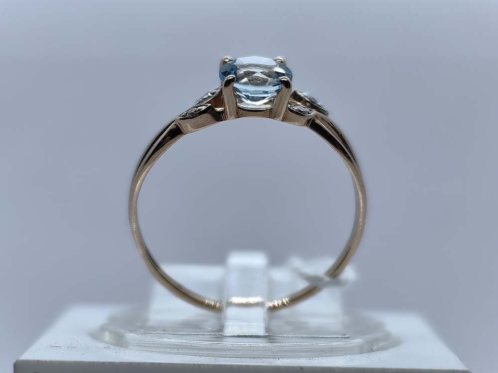 КОЛКМИ585 КОЛЬЦО С КАМНЯМИ (Au 585)