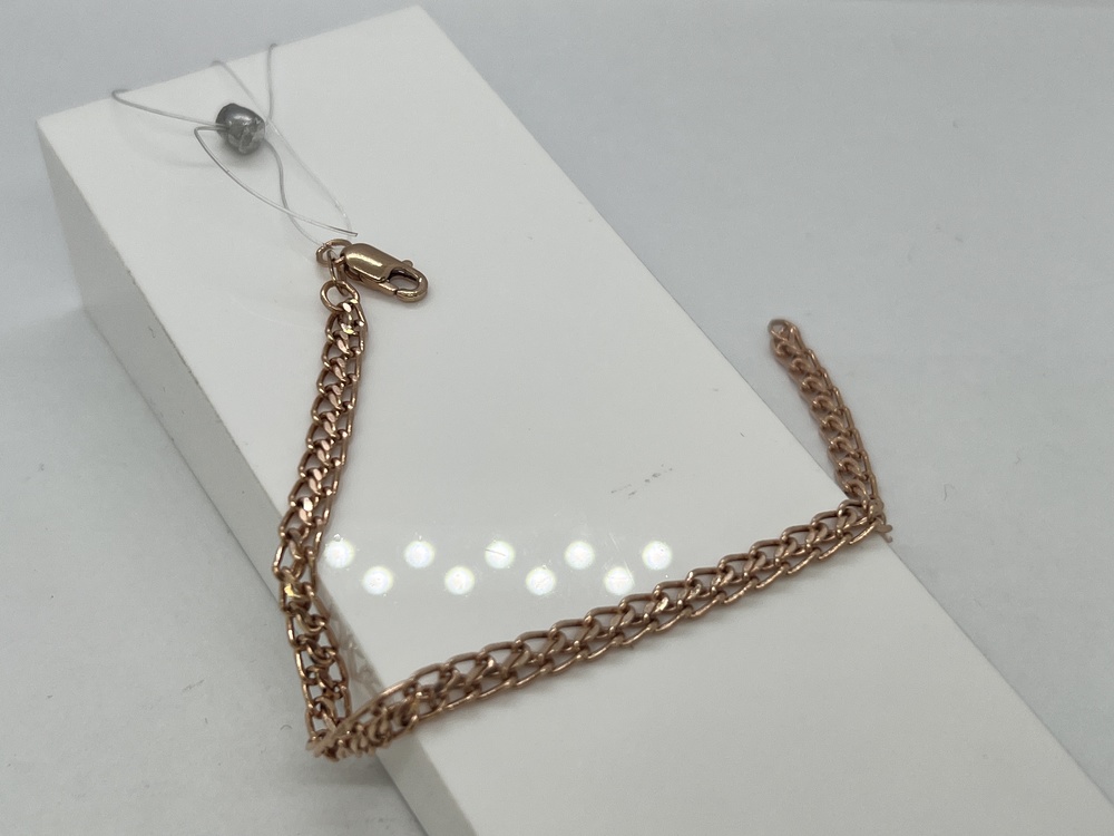 БРАСЛЕТ ПУСТОТЕЛЫЙ Царь (Au 585)