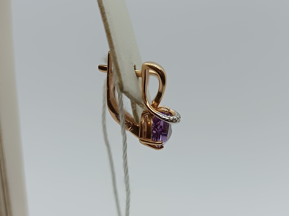 СКМИ585 СЕРЬГИ С КАМНЯМИ (Au 585) СКМИ585 СЕРЬГИ С КАМНЯМИ (Au 585)
