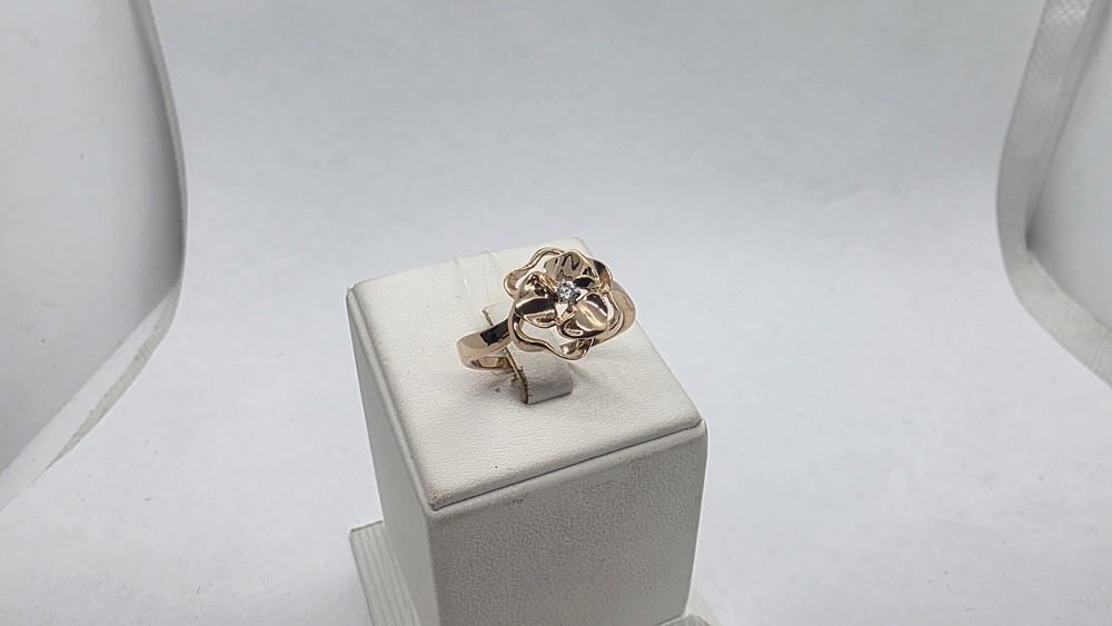 КОЛЬЦО С КАМНЕМ (Au 585)