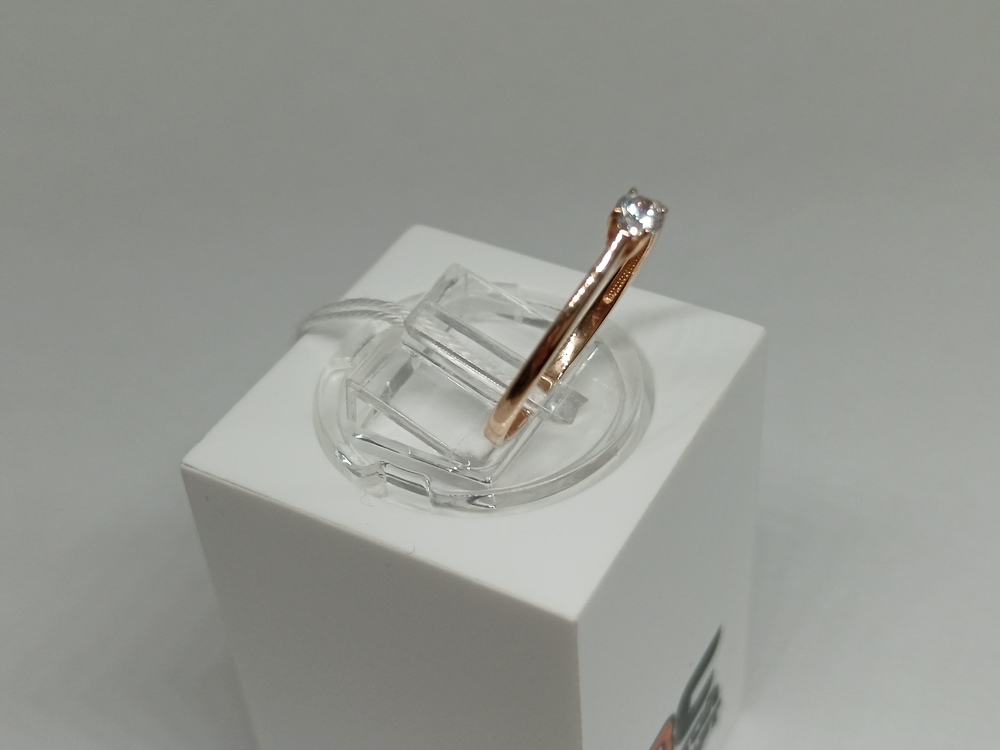 КОЛКМ585 КОЛЬЦО С КАМНЕМ (Au 585)