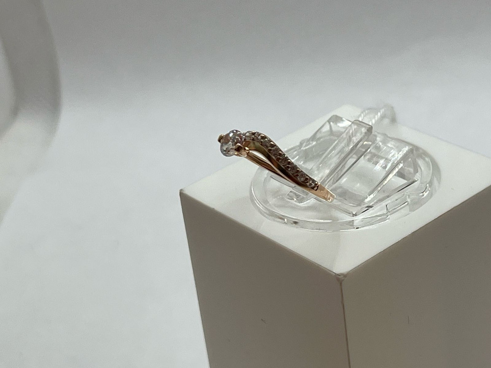 КОЛКМИ585 КОЛЬЦО С КАМНЯМИ (Au 585)