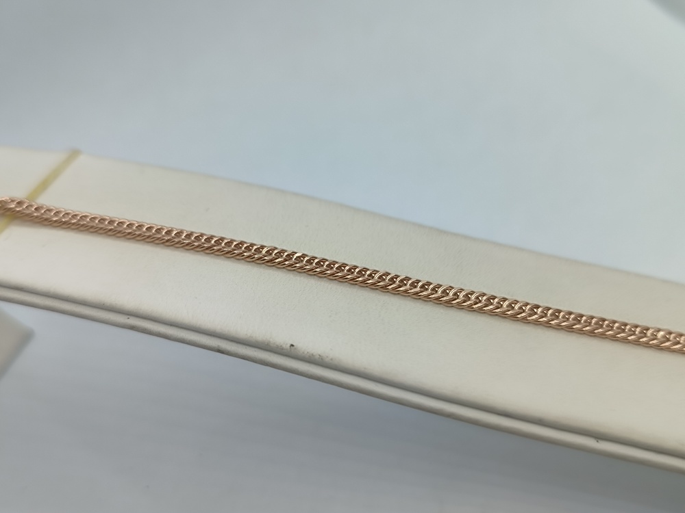 БРАСЛЕТ ПУСТОТЕЛЫЙ Панцирное (Au 585)