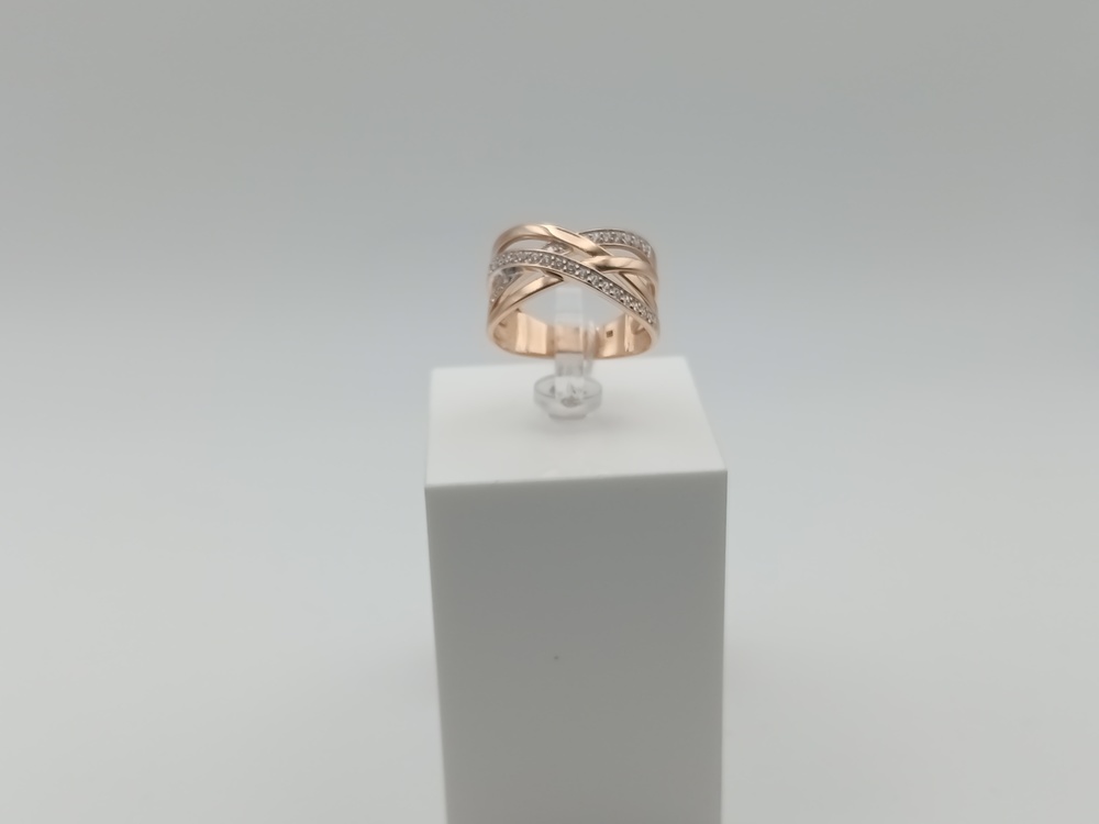 КОЛКМИ585 КОЛЬЦО С КАМНЯМИ (Au 585)