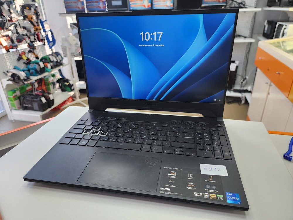 Ноутбук ASUS; Intel Core i7-12650H, GeForce RTX 3050 Ti, 16 Гб, 512 GB, Нет