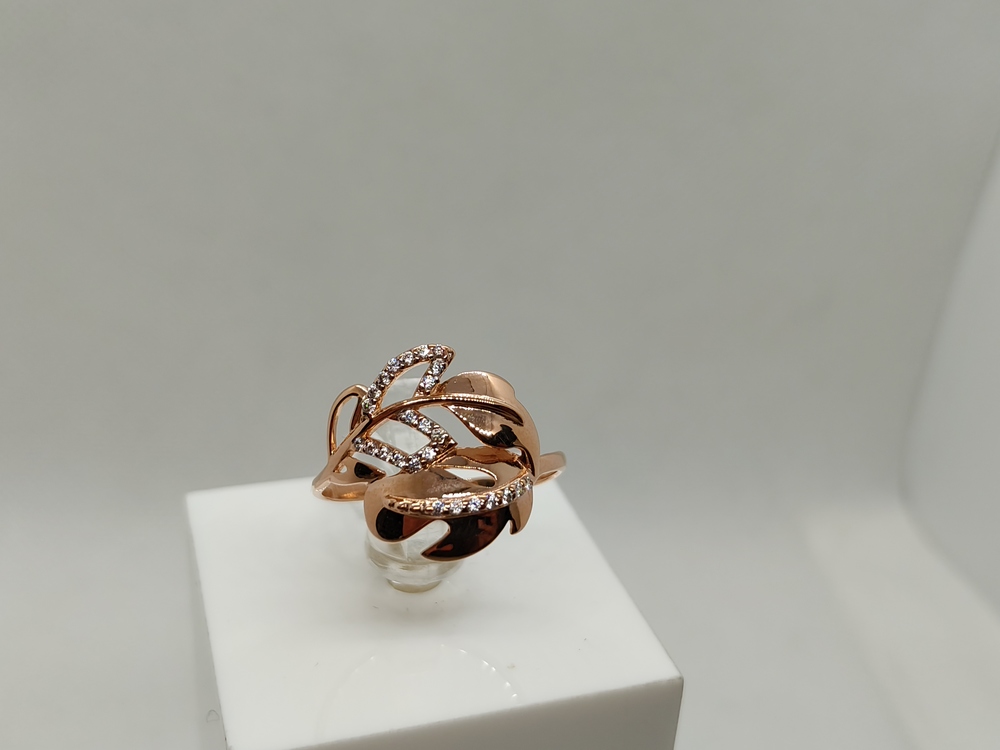 КОЛКМИ585 КОЛЬЦО С КАМНЯМИ (Au 585)