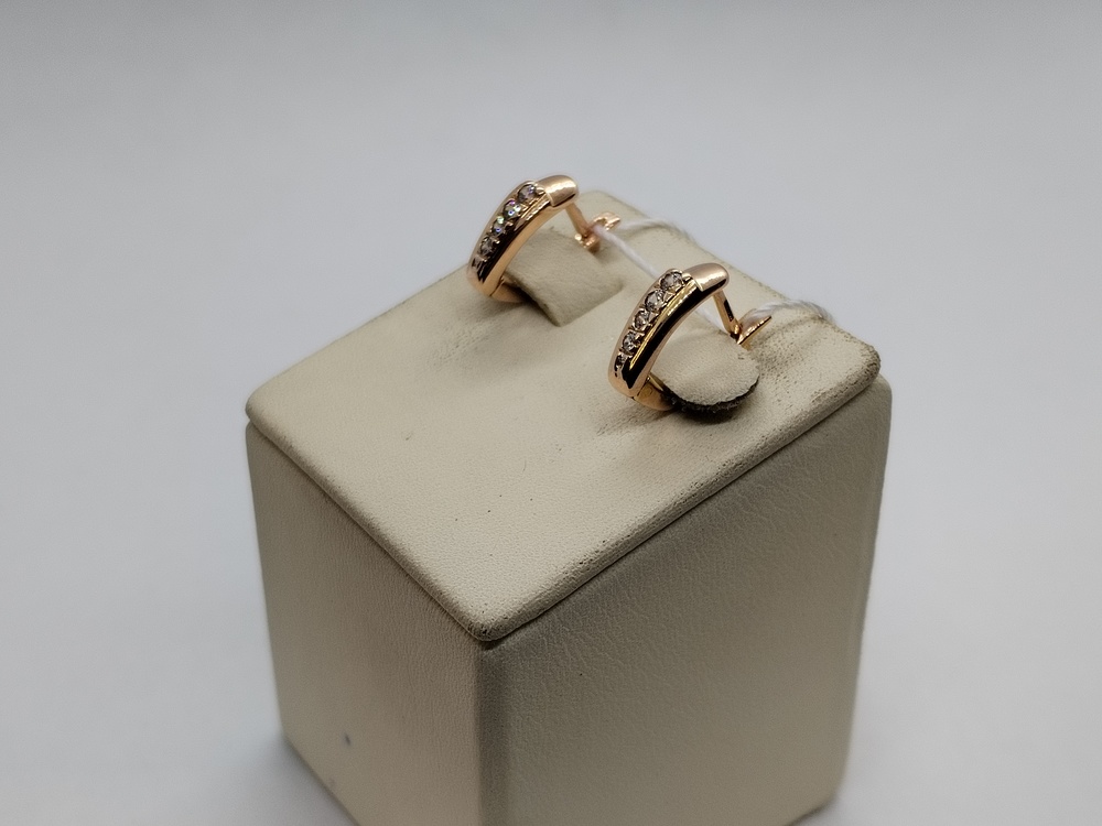 СЕРЬГИ С КАМНЯМИ (Au 585)