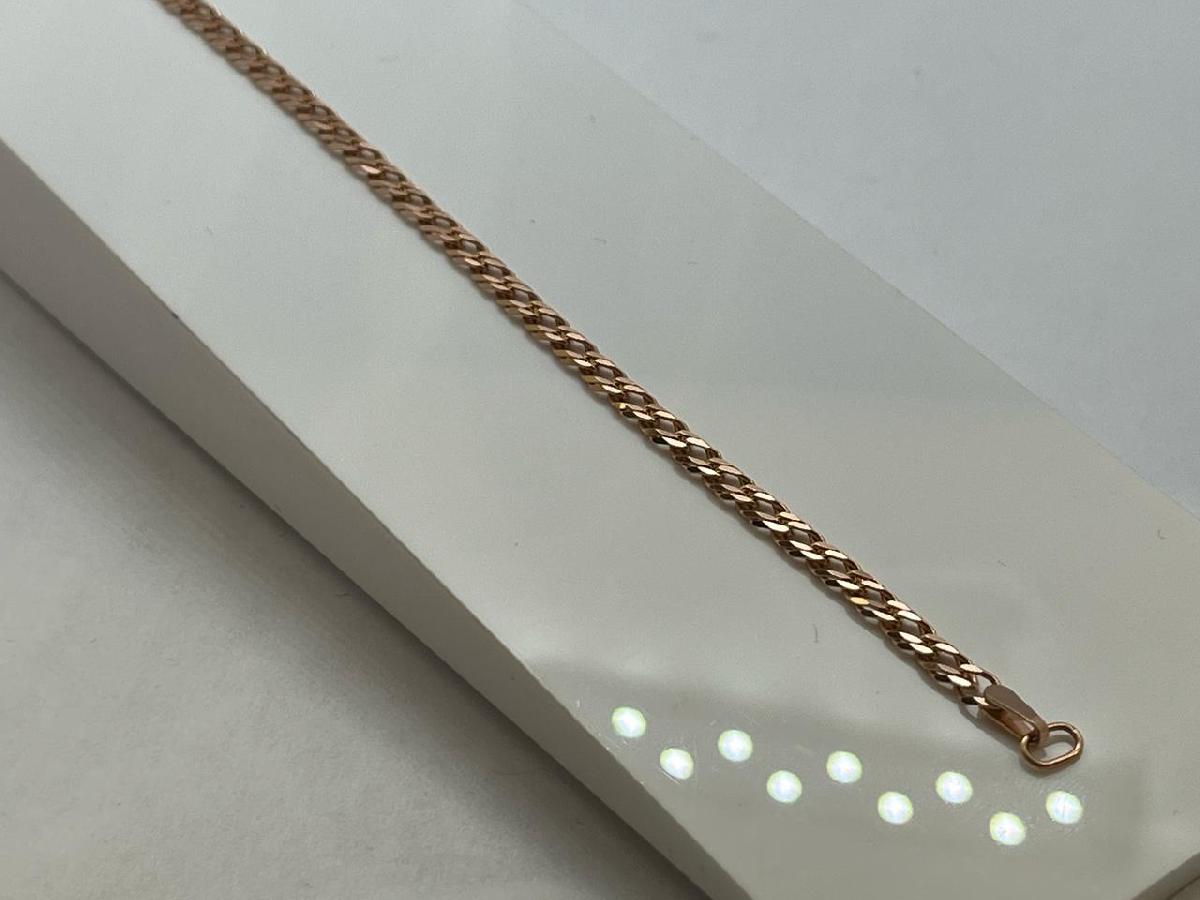 БРАСЛЕТ ПОЛНОВЕСНЫЙ Ромб двойной Au 585