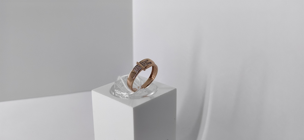 КОЛКМИ585 КОЛЬЦО С КАМНЯМИ (Au 585)