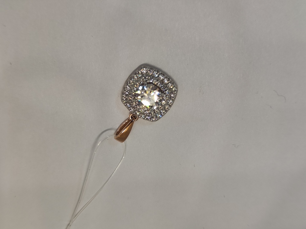 ПОДВЕСКА С КАМНЯМИ (Au 585)