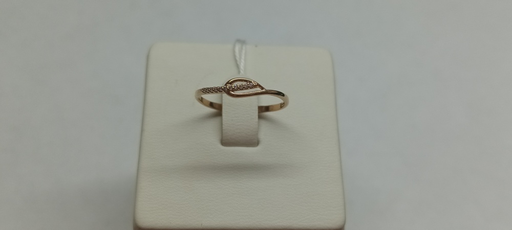 КОЛКМИ585 КОЛЬЦО С КАМНЯМИ (Au 585)
