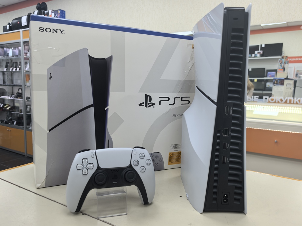 Игровая приставка PlayStation 5 Slim 1TB (С дисководом)