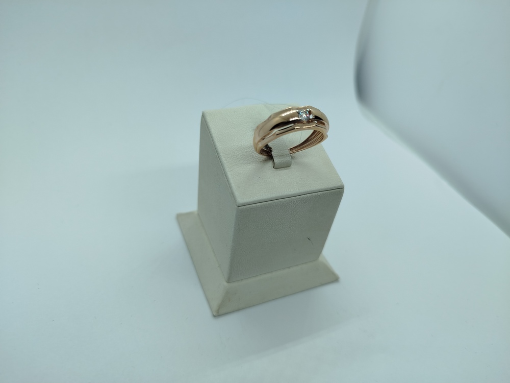 КОЛЬЦО С КАМНЕМ (Au 585)