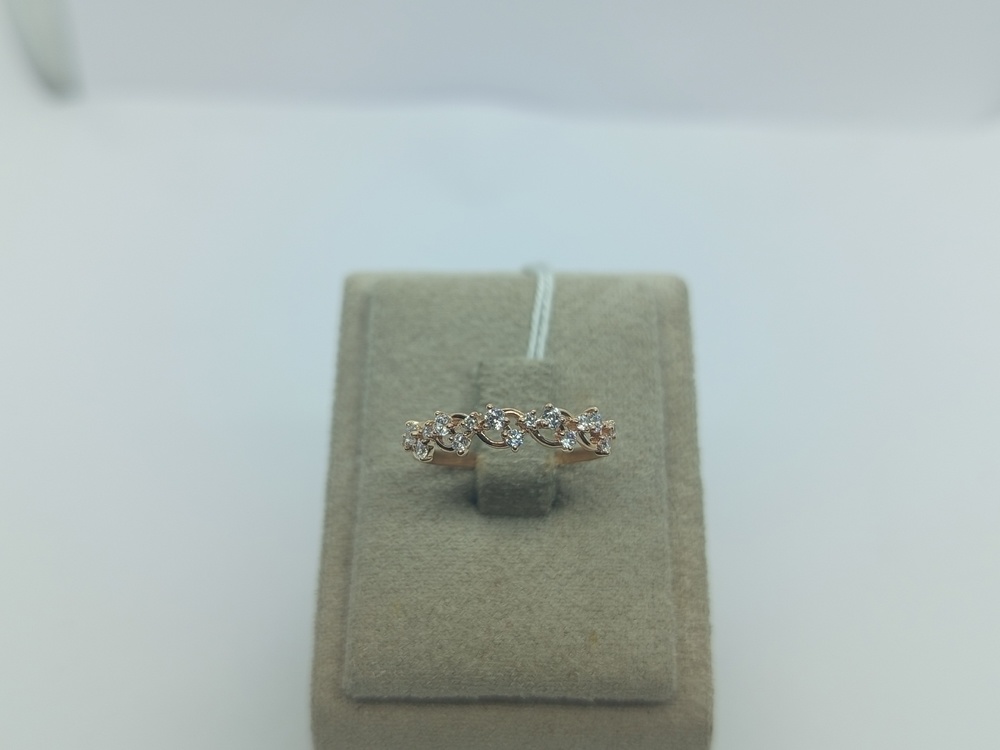 КОЛКМИ585 КОЛЬЦО С КАМНЯМИ (Au 585)