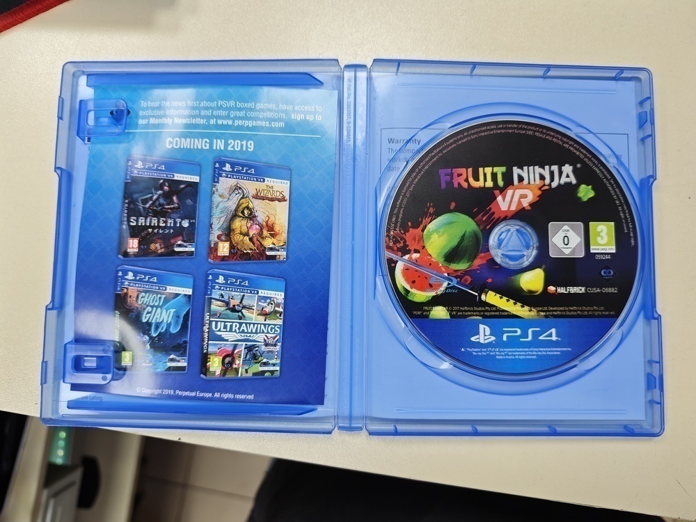 Игра Playstation 4 Fruit Ninja VR