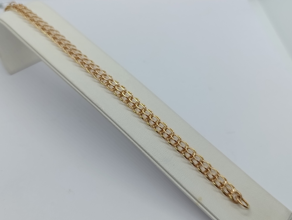 170005 БРАСЛЕТ ПОЛНОВЕСНЫЙ Итальянка (Au 585)