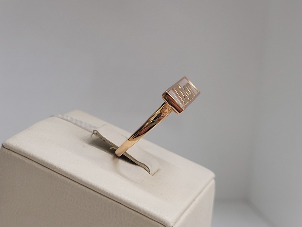 КОЛЬЦО ПЕРЛАМУТР (Au 585)