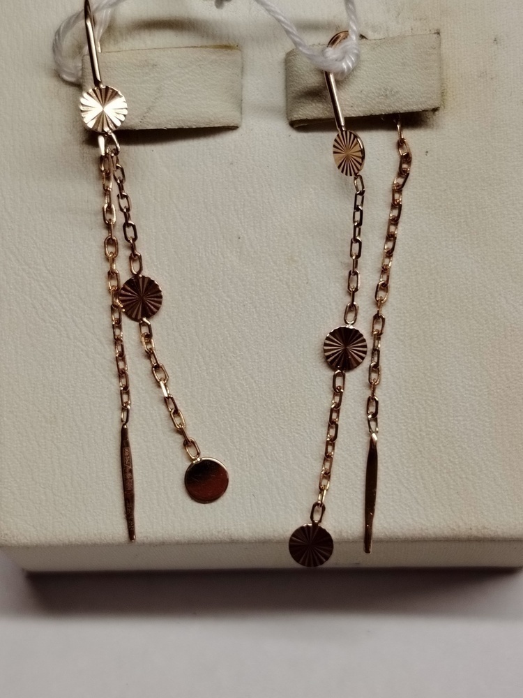 СПРО585 СЕРЬГИ ПРОДЕВКИ (Au 585)