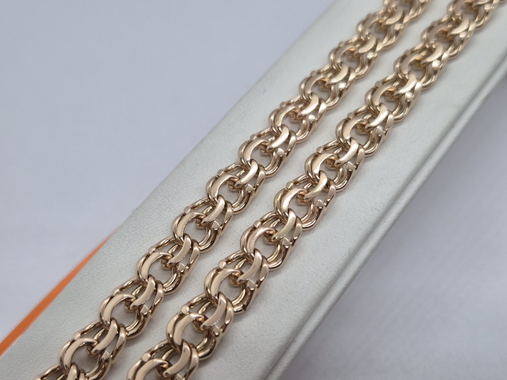 ЦЛБС585 ЦЕПЬ ПОЛНОВЕСНАЯ Бисмарк (Au 585)