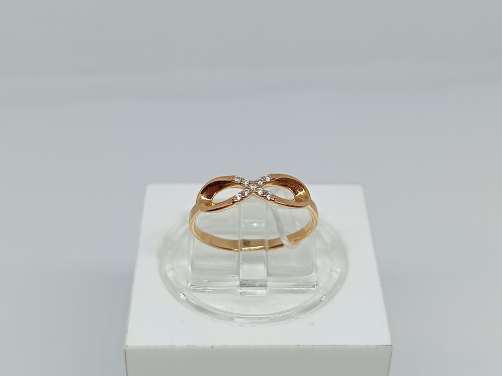 КОЛКМИ585 КОЛЬЦО С КАМНЯМИ (Au 585)