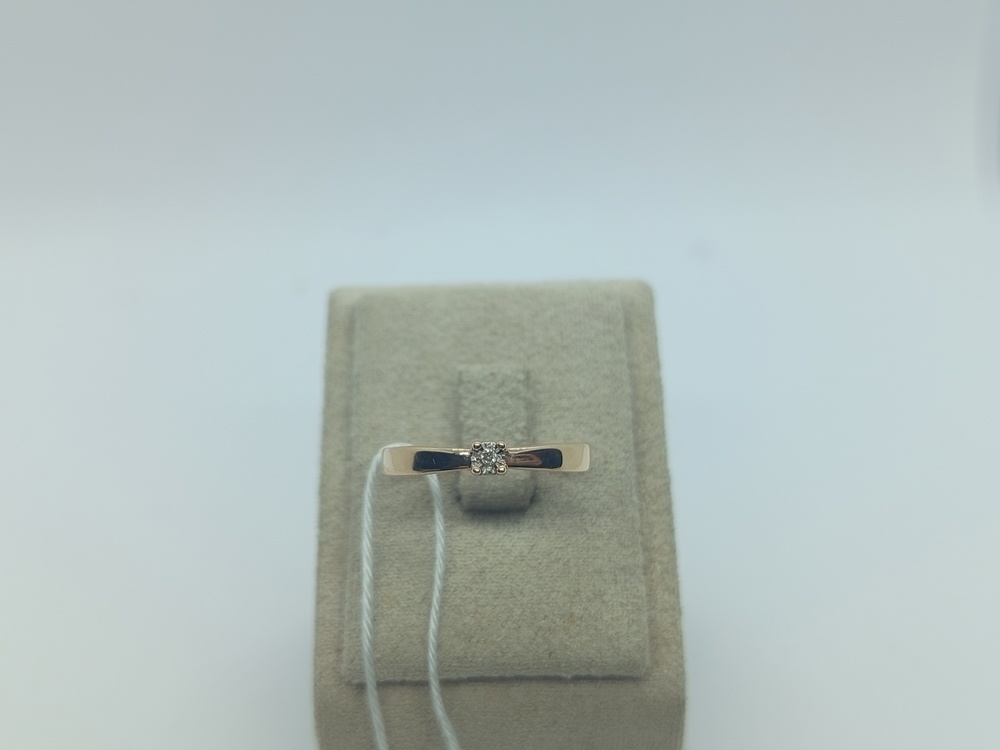 КОЛЬЦО БРИЛЛИАНТ Au 585