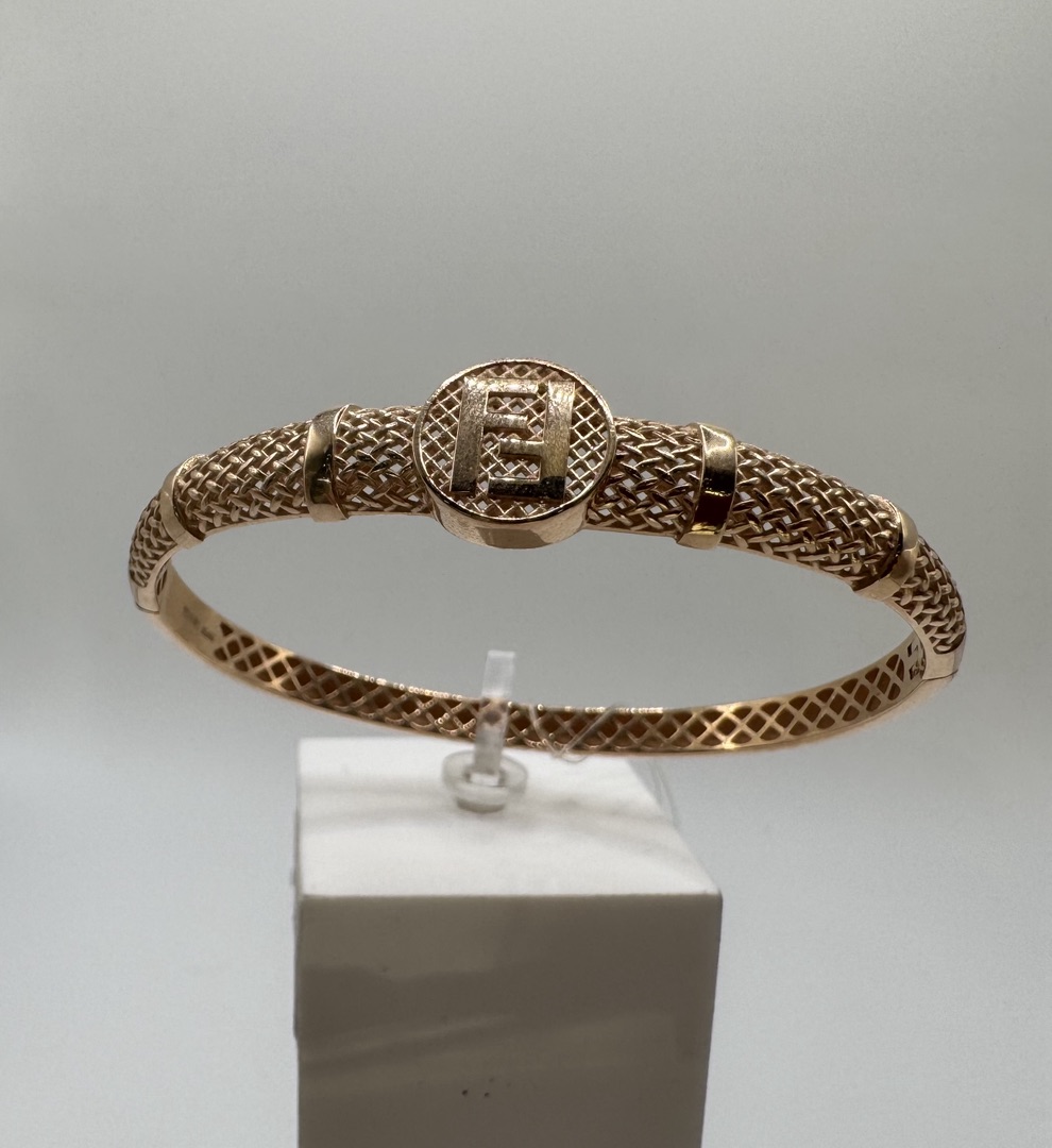 БРАСЛЕТ ЖЕСТКИЙ без камня (Au 585)