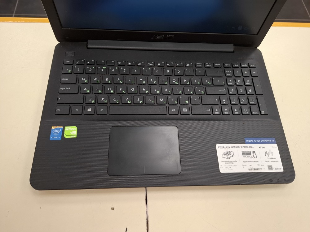 Ноутбук ASUS X540L; Core i3-5005U, GeForce 920M, 4 Гб, Нет, 500 Гб