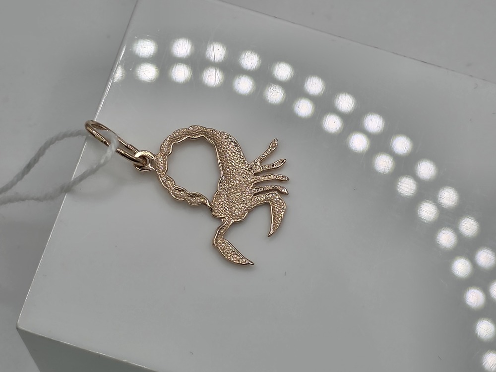 ПОДВЕСКА ЗНАК ЗОДИАКА СКОРПИОН Au 585
