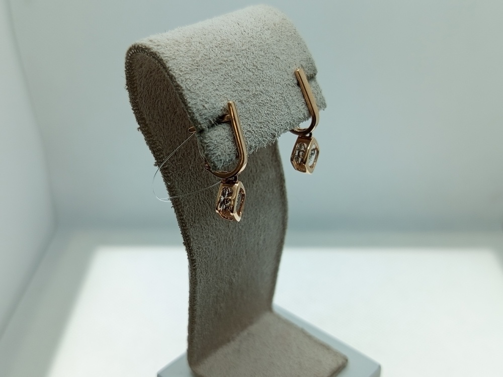 СЕРЬГИ БРИЛЛИАНТ (Au 585)