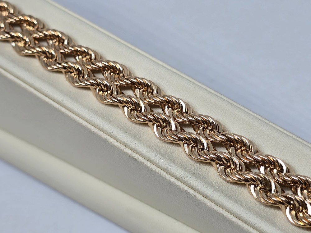 ЦЛВР585 ЦЕПЬ ПОЛНОВЕСНАЯ Веревка (Au 585)