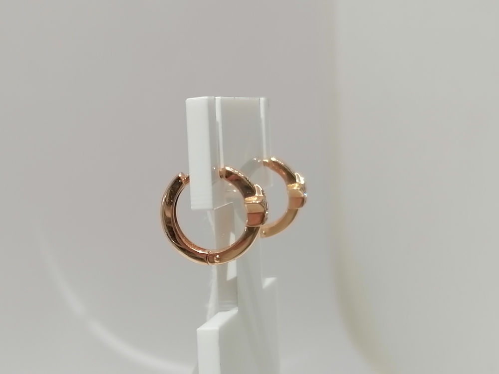 СЕРЬГИ С КАМНЕМ (Au 585)