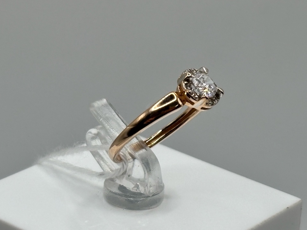 КОЛКМИ585 КОЛЬЦО С КАМНЯМИ (Au 585)