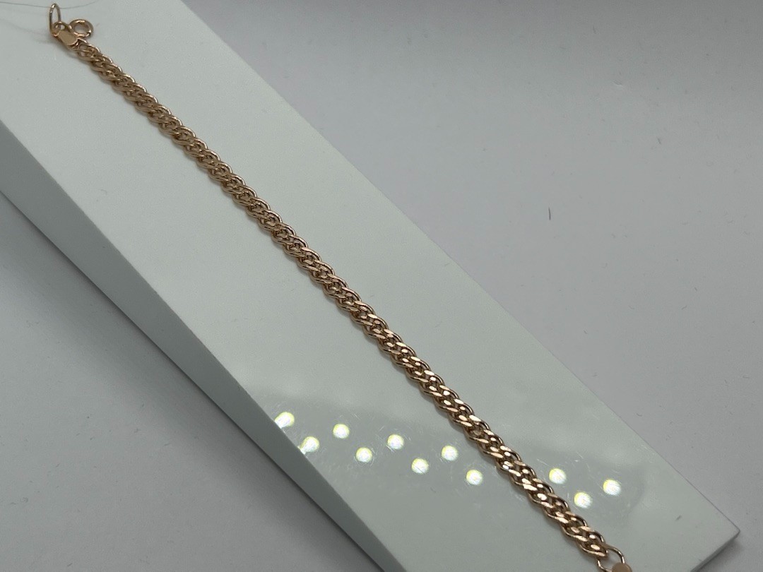 БРАСЛЕТ ПУСТОТЕЛЫЙ Нона (Au 585)