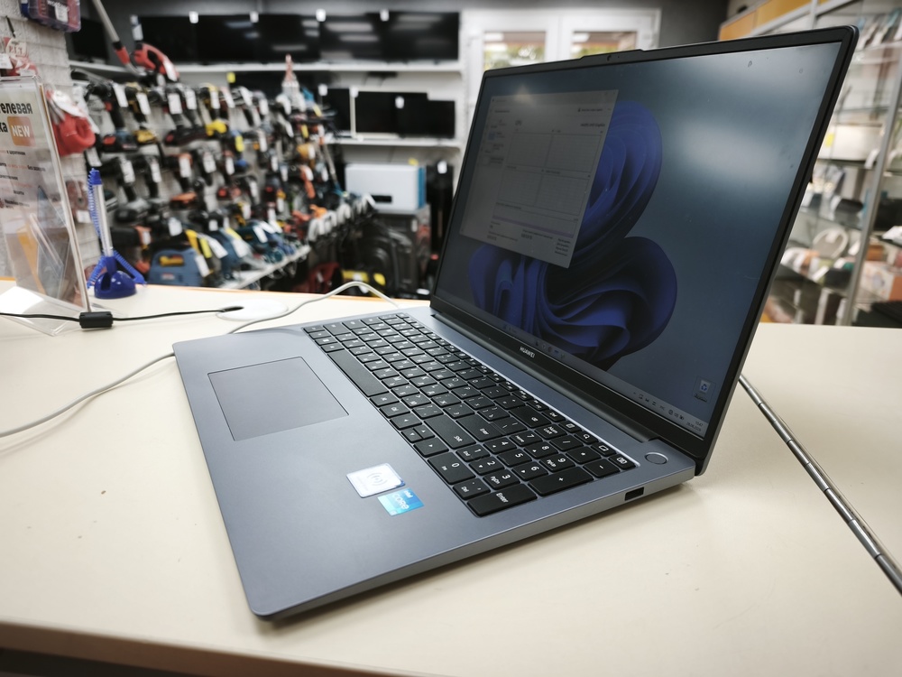 Ноутбук Huawei MateBook D16 MCLF-X; Core i3-1215U, Intel UHD Graphics, 8 Гб, 512 GB, Нет