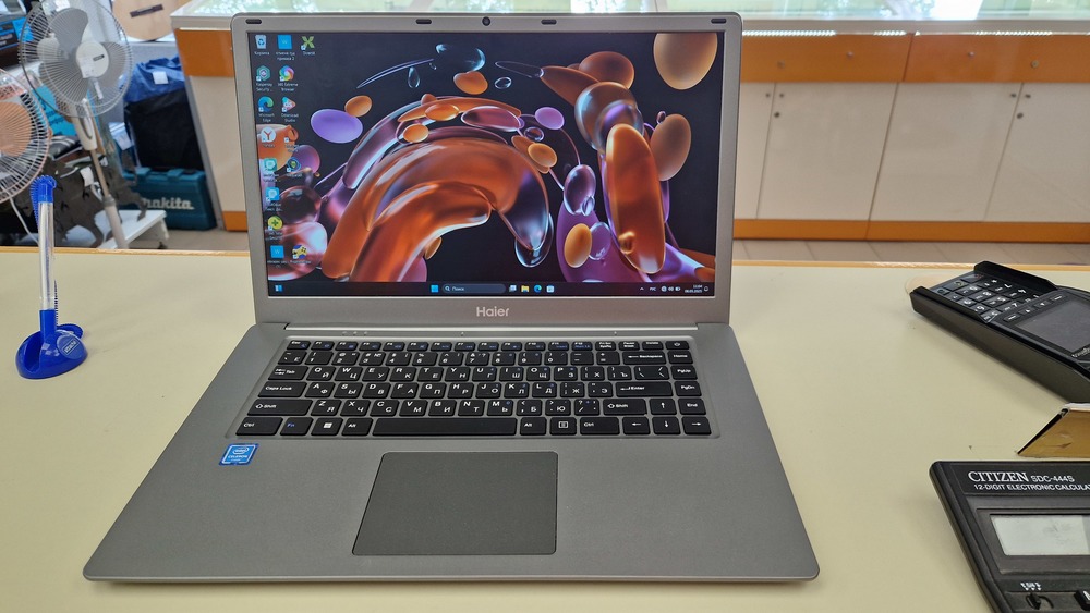 Ноутбук Haier; Celeron N4020, Intel UHD Graphics, 4 Гб, 120 Гб, Нет