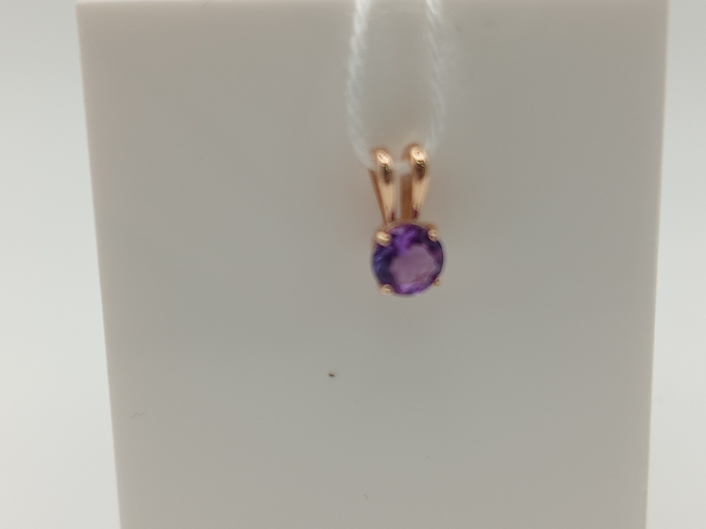 ПОДКМ585 ПОДВЕСКА С КАМНЕМ (Au 585)