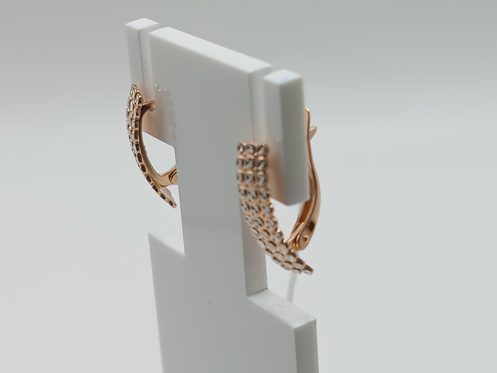 СЕРЬГИ БЕЗ КАМНЯ (Au 585)