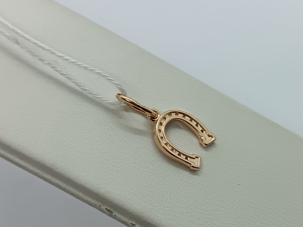 ПОДКМИ585 ПОДВЕСКА С КАМНЯМИ (Au 585)