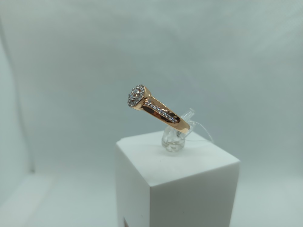 903381-1102 КОЛЬЦО С КАМНЯМИ (Au 585)