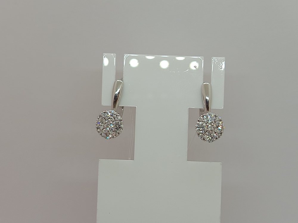 СЕРЬГИ БРИЛЛИАНТ (Au 585)