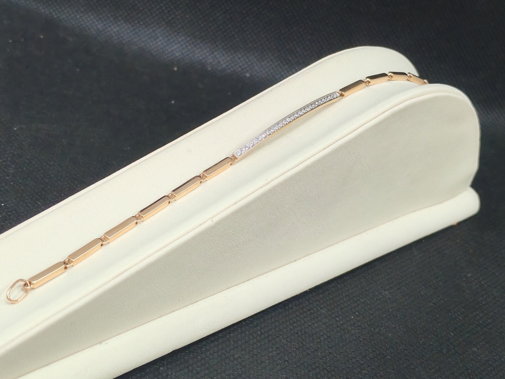 БРАСЛЕТ С КАМНЯМИ (Au 585)