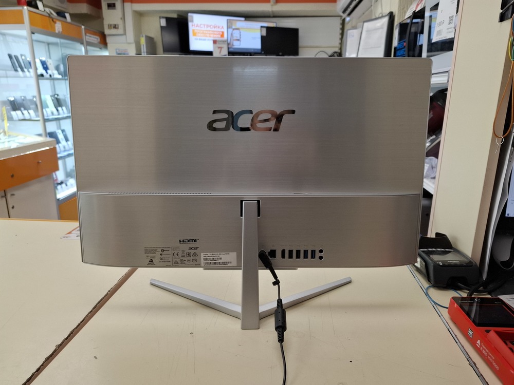 Моноблок ACER Aspire C22-820; Pentium Silver J5040, Intel UHD Graphics 605, 4 Гб, Нет, 1 Tb