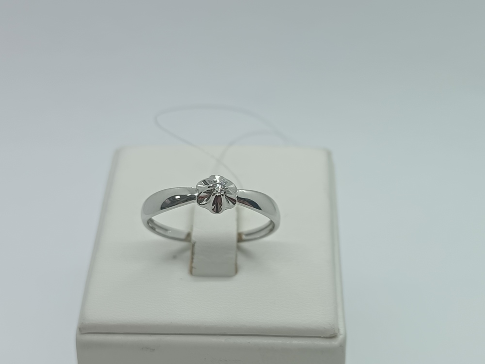 КОЛЬЦО БРИЛЛИАНТ (Ag 925)